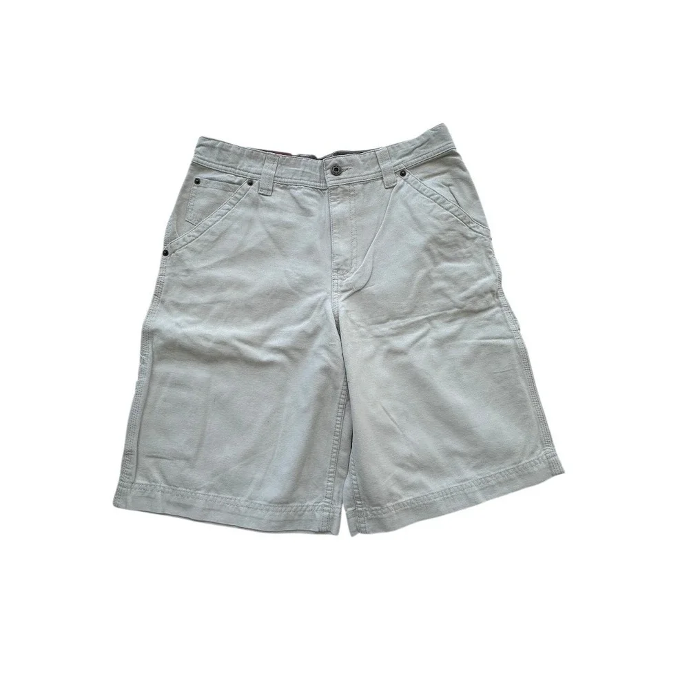 Urban Pipeline Carpenter Shorts Boys 18 Khaki Tan‎ NEW Adjustable Waist Utility